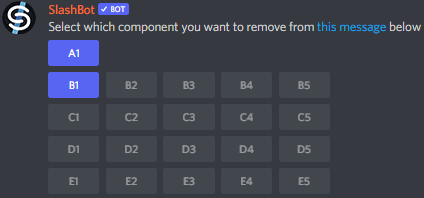 Components remove prompt
